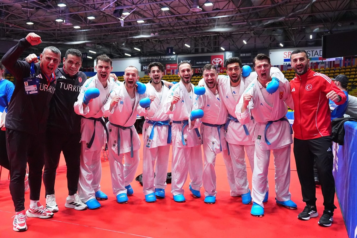 61. Büyükler Avrupa Karate Şampiyonasında Milli Takımımız İkinci Oldu