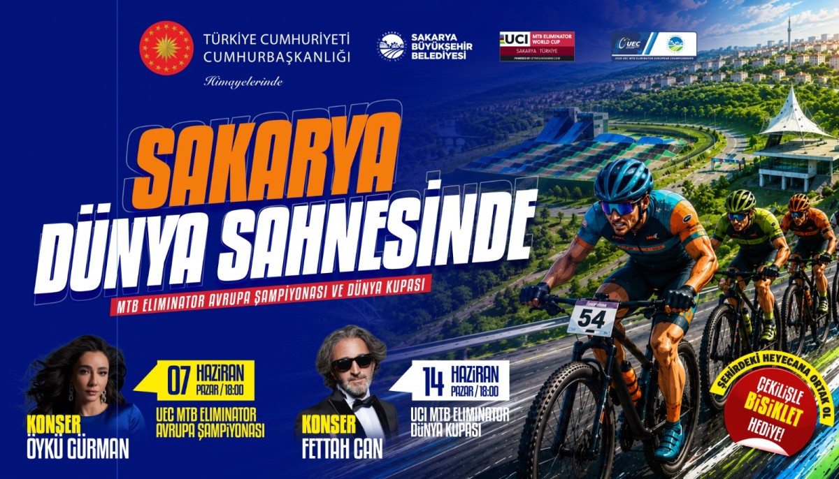 Sakarya’da heyecan yine zirveye tırmanıyor: Avrupa ve Dünya Kupası Sakarya'da