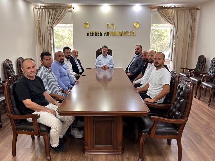 15 Temmuz Milli İrade Derneği'nden Kaymakam Gökpınar'a Ziyaret