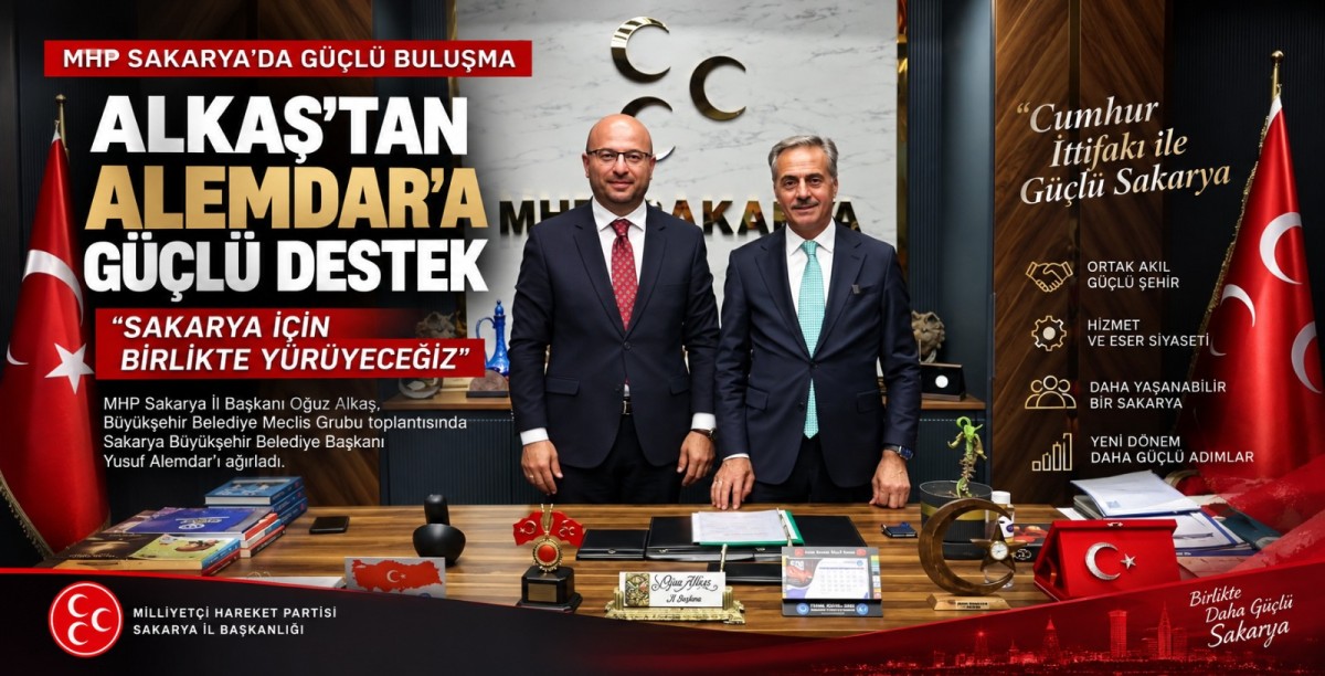 “Alkaş’tan Alemdar’ın hizmetlerine övgü: Güçlü desteğimiz sürecek”