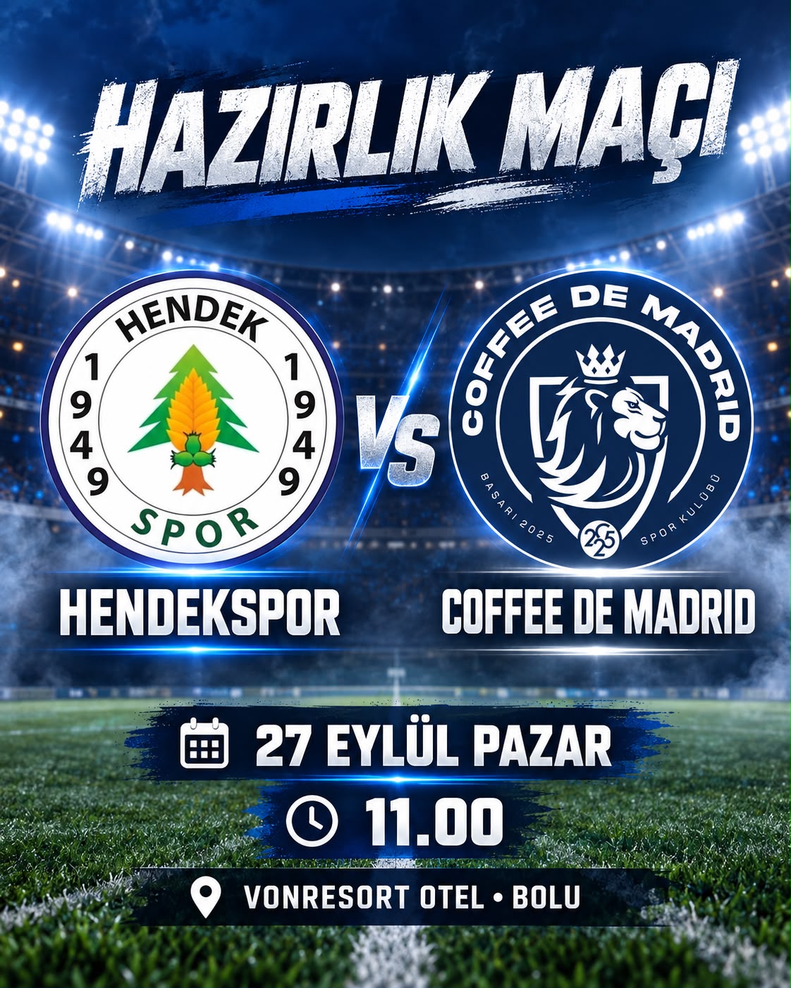 Hendekspor'un hazırlık karşılaşmaları devam ediyor