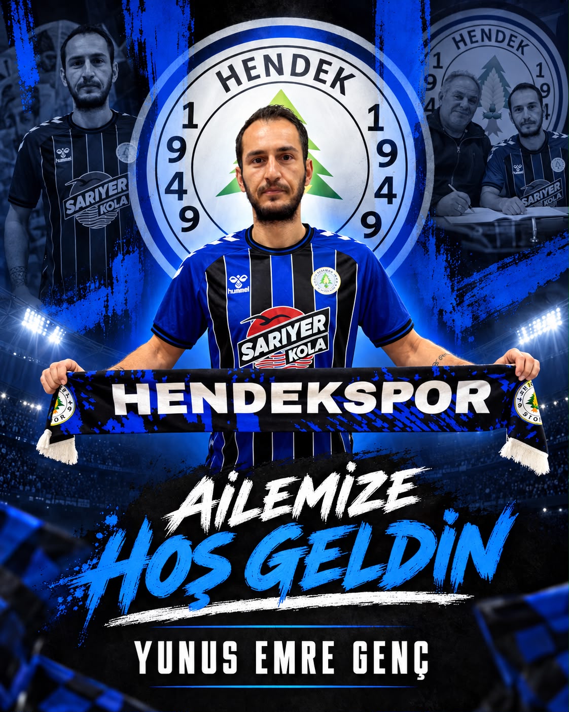 Ailemize hoş geldin, Yunus Emre Genç!